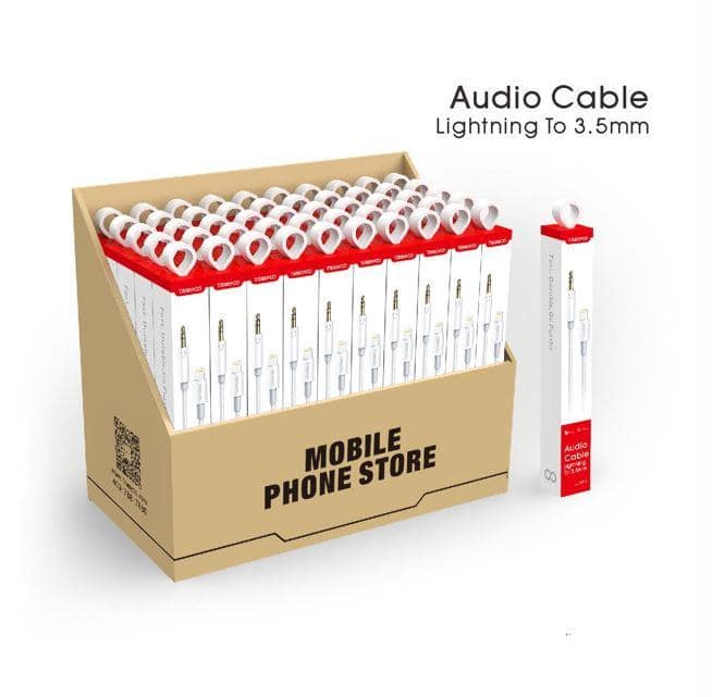 TRANYOO (T-E19) 1M Lightning to 3.5mm Audio Aux Auxiliary Stereo Cable Cord Headphone Jack Adapter Male For Apple iPhone iPad & iPod TRANYOO (T-E19) 1M Lightning to 3.5mm Audio Aux Auxiliary Stereo Cable Cord Headphone Jack Adapter Male For Apple iPhone iPad & iPod